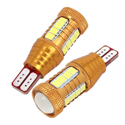12v 4014 32smd luzes de freio reversas brancas automotivos claras interiores das ampolas do diodo emissor de luz do Cree T10 Canbus