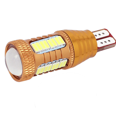 12v 4014 32smd luzes de freio reversas brancas automotivos claras interiores das ampolas do diodo emissor de luz do Cree T10 Canbus