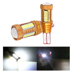 12v 4014 32smd luzes de freio reversas brancas automotivos claras interiores das ampolas do diodo emissor de luz do Cree T10 Canbus