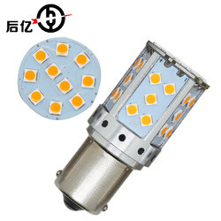 1156 3030 35SMD Canbus conduziram a lâmpada de pisca-pisca 7440 T20 do destaque dos bulbos 12V 10W