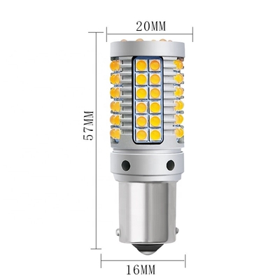 23w Canbus 1156 3030 brilho alto de luzes de pisca-pisca P21w do carro 69smd Ba15s 1156