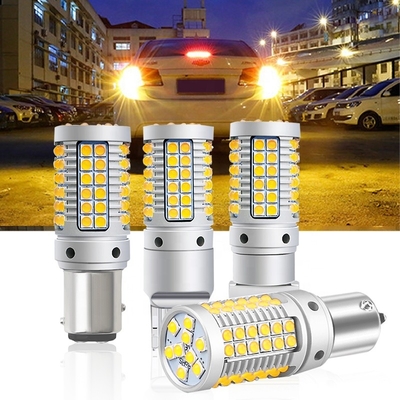 o automóvel de 69smd Ba15s conduziu as luzes de pisca-pisca 23w Canbus 7440 3030