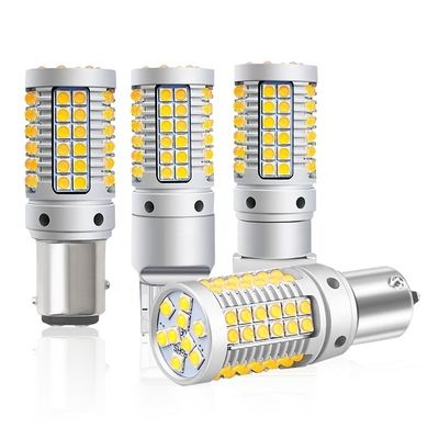 o automóvel de 69smd Ba15s conduziu as luzes de pisca-pisca 23w Canbus 7440 3030