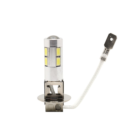 A névoa das luzes de névoa H1 do automóvel 5630 10SMD Smd que conduz H3 conduziu a ampola 12V de névoa