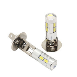 A névoa das luzes de névoa H1 do automóvel 5630 10SMD Smd que conduz H3 conduziu a ampola 12V de névoa