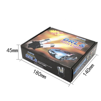A pisca-pisca conduzida ilumina a cor 7440 T20 CANBUS do dobro 2835 42SMD para impedir o Stroboscopic