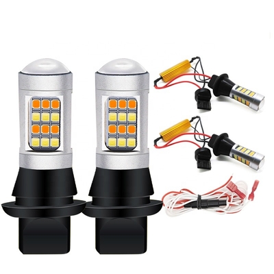 A cor do dobro 2835 42SMD conduziu a pisca-pisca 7440 T20 CANBUS da luz de freio impedir o Stroboscopic