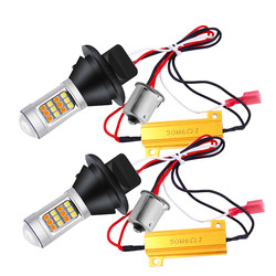 A cor do dobro 2835 42SMD conduziu a pisca-pisca 7440 T20 CANBUS da luz de freio impedir o Stroboscopic