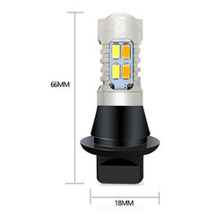 5630 20SMD conduziram bulbos da pisca-pisca dobram a cor 7440 T20 BA15S 1156 BAU15S