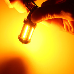 7440 luzes de pisca-pisca do freio do diodo emissor de luz 1156 BA15S BAY15S 2016 40SMD nenhum erro Drl 12 V o despertador