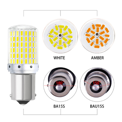 auto luzes de pisca-pisca universais do freio do diodo emissor de luz 6000K para o carro 7.5W 12V