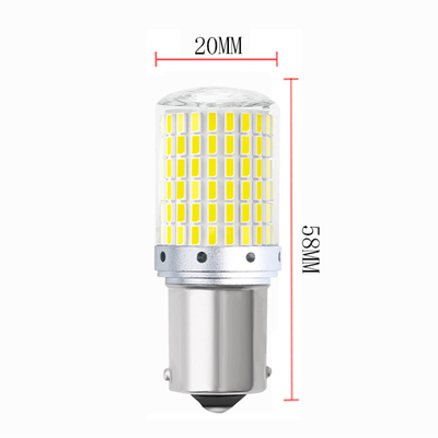 auto luzes de pisca-pisca universais do freio do diodo emissor de luz 6000K para o carro 7.5W 12V