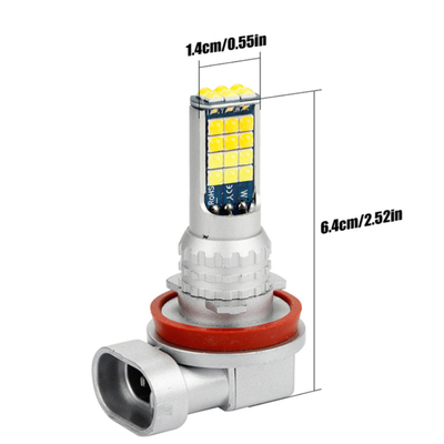Luzes de névoa universais H11 claro de duas cores do automóvel do poder superior 9006 881 H3 H8 H7 3030