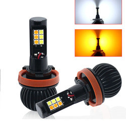 O universal de duas cores instantâneo conduzido 880 da ampola de H1 H3 H4 H7 H8 H11 9006 conduziu luzes de névoa