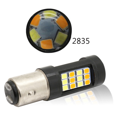 12V 2835 farol 1156 do bulbo do diodo emissor de luz de 42 SMD 1157 luzes indicadoras do carro da cauda
