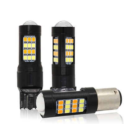 12V 2835 farol 1156 do bulbo do diodo emissor de luz de 42 SMD 1157 luzes indicadoras do carro da cauda