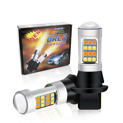 O sinal dos bulbos T20 1157Turn do diodo emissor de luz 42SMD conduziu luzes para a luz de freio do carro com função do estroboscópio