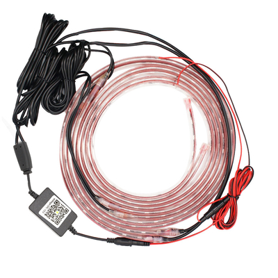 O carro flexível do Rgb do controle do APP conduziu a tira DRL da luz da bagageira de Underglow da luz de tira