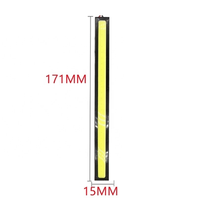 Luz de corrida do tempo do dia do diodo emissor de luz para a lâmpada da posição da parte traseira da ESPIGA 12V Foglight dos carros 17CM
