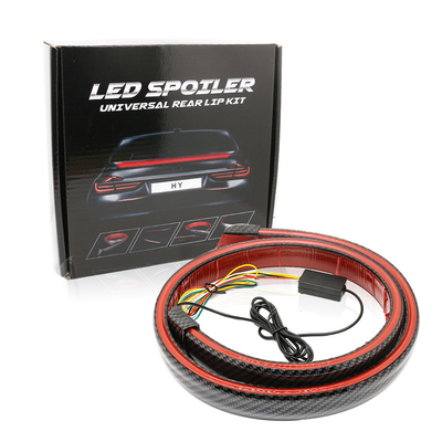 fibra conduzida flexível do carbono da luz da cauda do carro de 5W 12V para o aviador