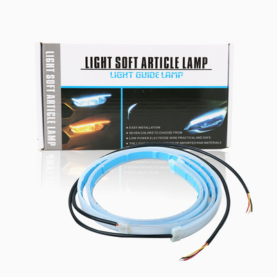 Cor dobro 300mm da tira de tubo do diodo emissor de luz do farol do carro da emergência 450mm 600mm