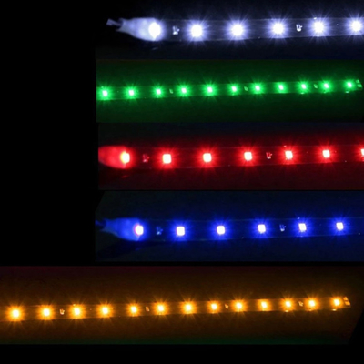 luz de aviso da emergência do remendo da tira de tubo 3528 do diodo emissor de luz do farol do carro de 30cm