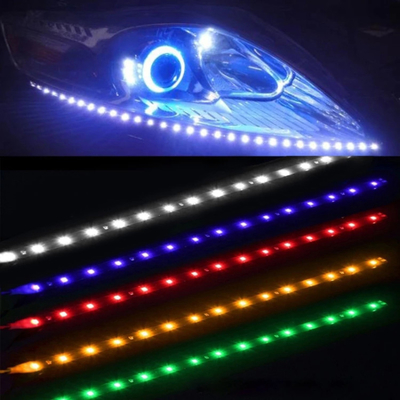 luz de aviso da emergência do remendo da tira de tubo 3528 do diodo emissor de luz do farol do carro de 30cm