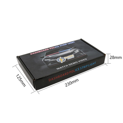 O aviso de porta impermeável de duas cores universal do carro conduziu 12V claro 120cm