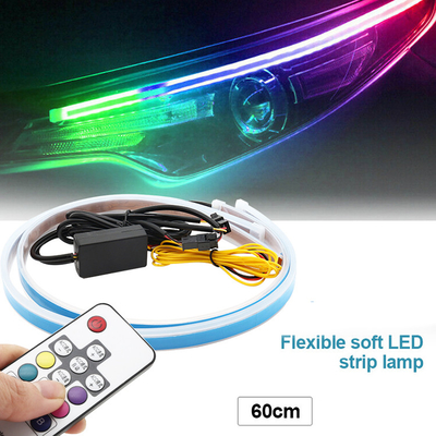 A tira de tubo conduzida de 5050 carros farol impermeável/cauda conduzida ilumina tiras 45cm 60cm
