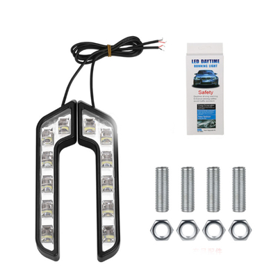 3030 luzes de advertência claras de Drl do carro da emergência da corrida do tempo do dia do diodo emissor de luz para BMW