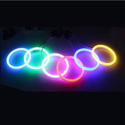Lâmpada 60mm da névoa de Angel Eyes Led Halo Rings da ESPIGA 70mm 80mm 90mm 100mm 110mm 120mm