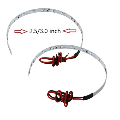 RGB 2,5 olhos ambientais do diabo do diodo emissor de luz do anel do farol das luzes do carro do diodo emissor de luz de 3,0 polegadas