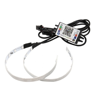 360 graus RGB decoram luzes ambientais do carro dos olhos do diabo das luzes do carro de RingLED