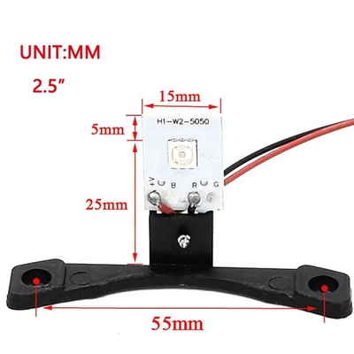 Forma 5W IP67 de Mini Car Auto Motorcycle Modified Angel Devil Eyes Headlight T