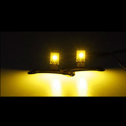 Forma 5W IP67 de Mini Car Auto Motorcycle Modified Angel Devil Eyes Headlight T