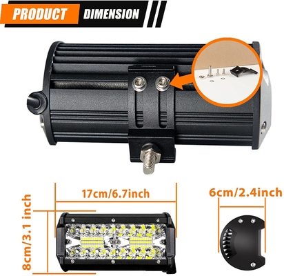 Lâmpadas LED de alta potência de 200W IP68 Material de liga de alumínio à prova d'água