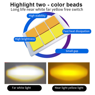 Lâmpada de motor de LED de luz baixa e alta Kit de lâmpada Tipo de lâmpada de motor