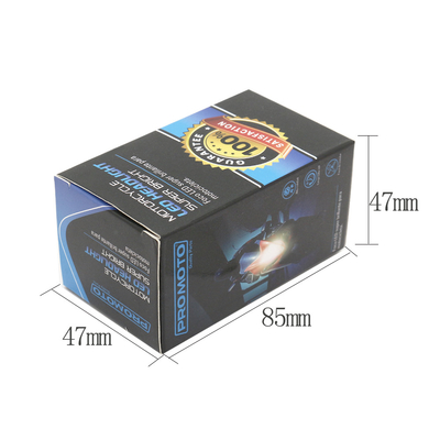 Mini Lâmpada de Direção DRL Motor LED Farol lâmpada H4 H6 BA20D P15D Automóvel Fisheye Projector Lente Dual Color