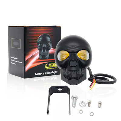 3 polegadas 40w Motor Headlights External Spotlight LED Mini Driving Light Dual Color