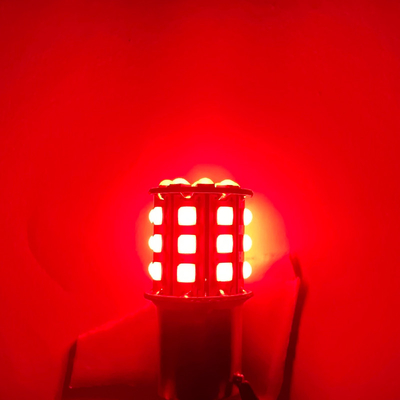 Luzes de volta LED brancas de longa duração para carros 12V Corpo de liga de alumínio Branco Amarelo Vermelho 3030 33SMD
