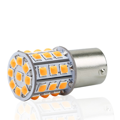Luzes de volta LED brancas de longa duração para carros 12V Corpo de liga de alumínio Branco Amarelo Vermelho 3030 33SMD
