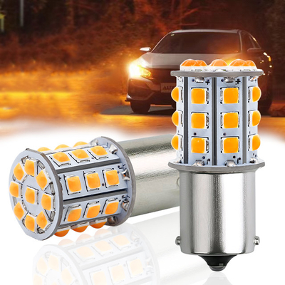 Luzes de volta LED brancas de longa duração para carros 12V Corpo de liga de alumínio Branco Amarelo Vermelho 3030 33SMD