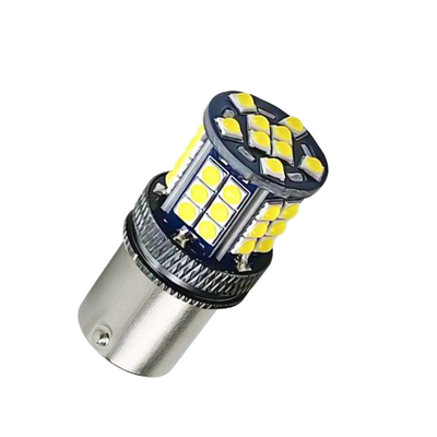 Indicadores de viração LED de liga de alumínio 3030 39 SMD 12v 1156 BA15S 1157 BAY15D T20 T25 Indicador de viração de carro