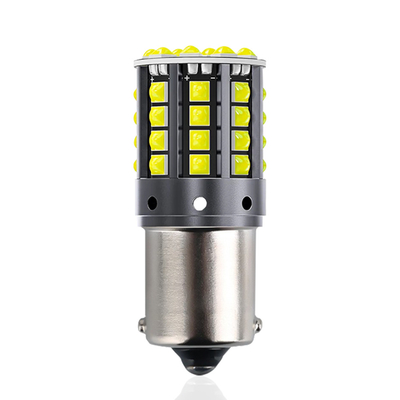 Lâmpadas LED de liga de alumínio branco 1156 1157 T20 3030 44SMD Luz de reversão 12V 24V