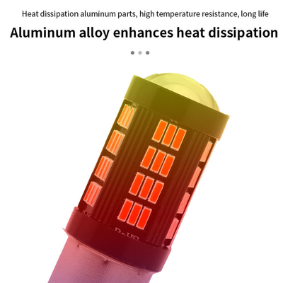 1157 1156 4014 66 SMD LED Brake Light Carros de marcha atrás lâmpadas LED interiores Auto Canbus