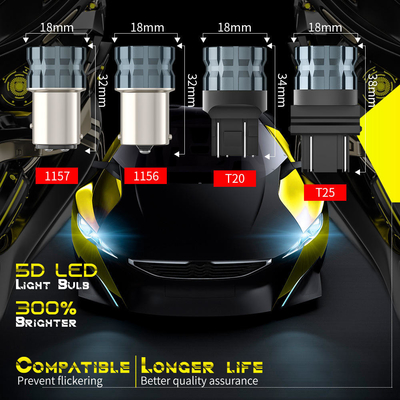 100% Canbus Bau15S Ba15S T25 1156 lâmpada LED 900Lm 3030 chips 6LED 12V luzes de sinal de travagem 6W