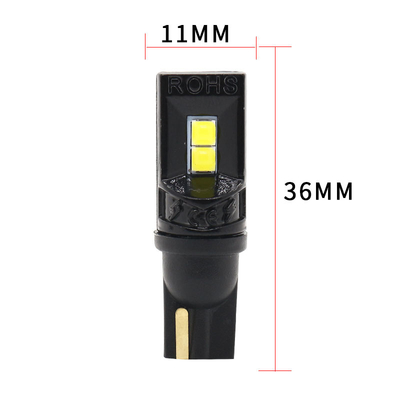 360 graus LED lâmpadas T10 194 168 147 W5W 3030 Carro LED lâmpadas interiores erro livre placa de licença luz
