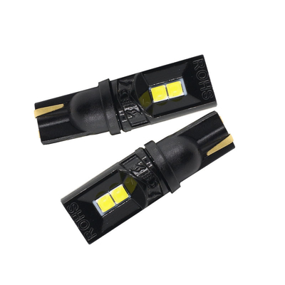 360 graus LED lâmpadas T10 194 168 147 W5W 3030 Carro LED lâmpadas interiores erro livre placa de licença luz