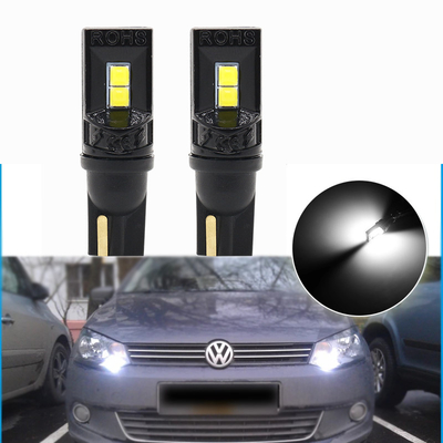 360 graus LED lâmpadas T10 194 168 147 W5W 3030 Carro LED lâmpadas interiores erro livre placa de licença luz