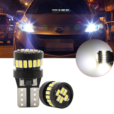 3014 LED Chip lâmpadas de automóveis Luz branca 360 graus ângulo de feixe T10 3014 24smd corrente constante lâmpada LED brilhante